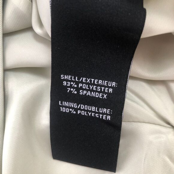 7 FOR ALL MANKIND Mid Length Oversized $398 Light Green Belted Blazer Jacket SzM - Picture 10 of 11